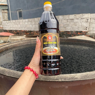 1 Lít Mắm Cốt Mực ủ 3 năm 45N (tặng kèm mắm tôm hoặc mắm tép 100gr) Ba Làng Vinh Việt - Thanh Hoá