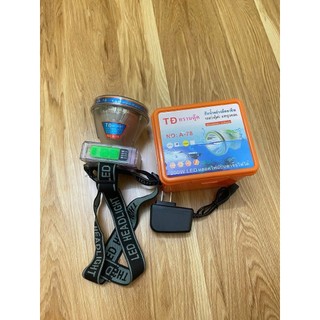 Đèn Pin Đội Đầu Siêu Sáng Thái Lan Pin Trâu 8 - 12 tiếng, chiếu xa 300M, Đèn Pin đội đầu A78 bảo hành 12 tháng
