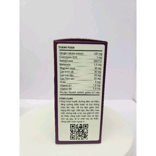 Jo Ginkgo Plus -  Hỗ trợ giúp hoạt huyết, dưỡng tâm
