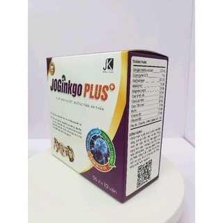 Jo Ginkgo Plus -  Hỗ trợ giúp hoạt huyết, dưỡng tâm