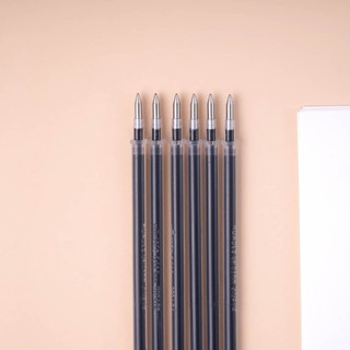 Hộp 40 Ngòi Bút Gel MONDEZ, Ruột Bút 0.5mm Thay Thế Mực Xanh Đen Nhanh Khô, Ra Đều M15006- Dùng Cho Bút M15004