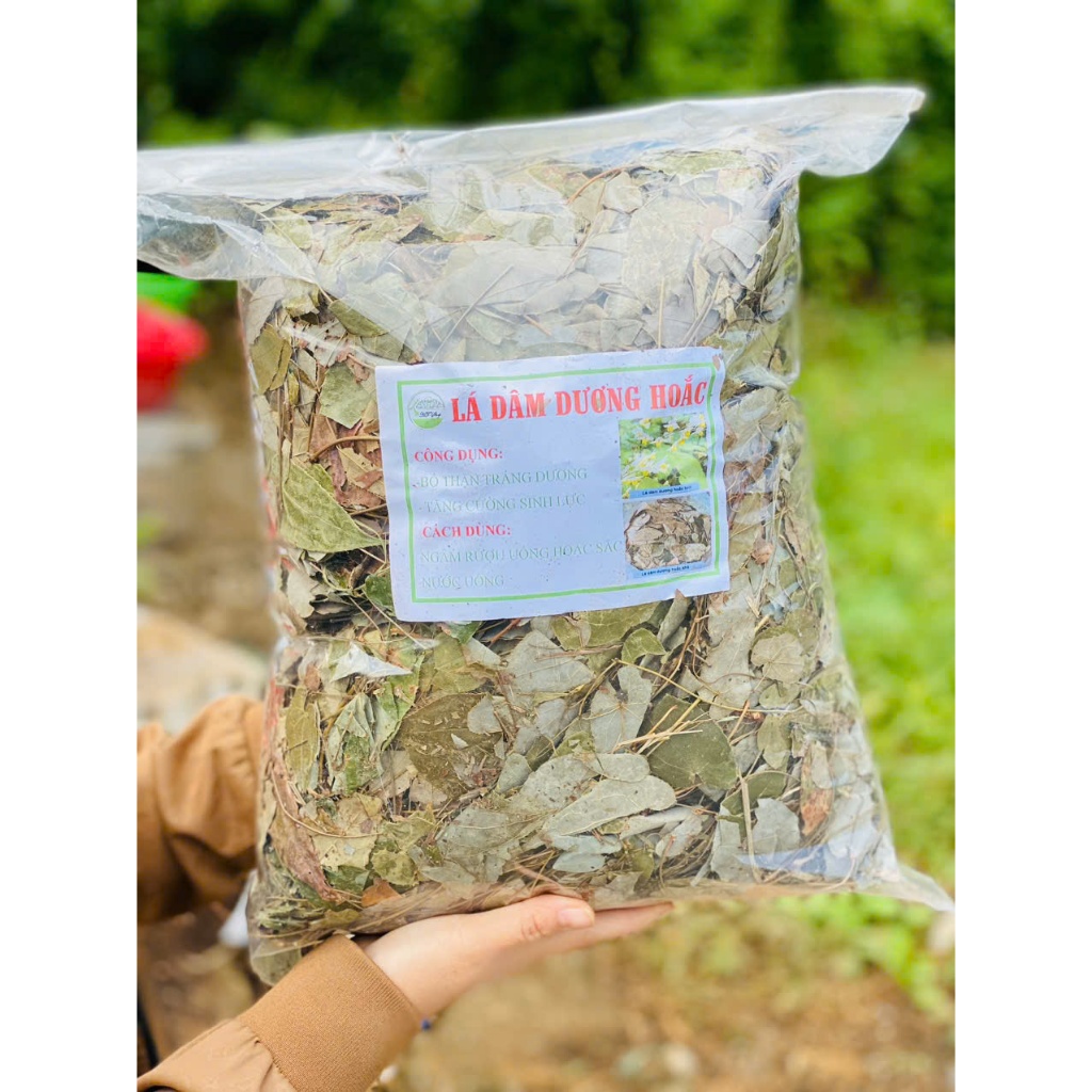Lá Dâm Dương Hoắc Khô Loại 1 giúp bổ thận tráng dương, tăng cường sinh lý 1kg