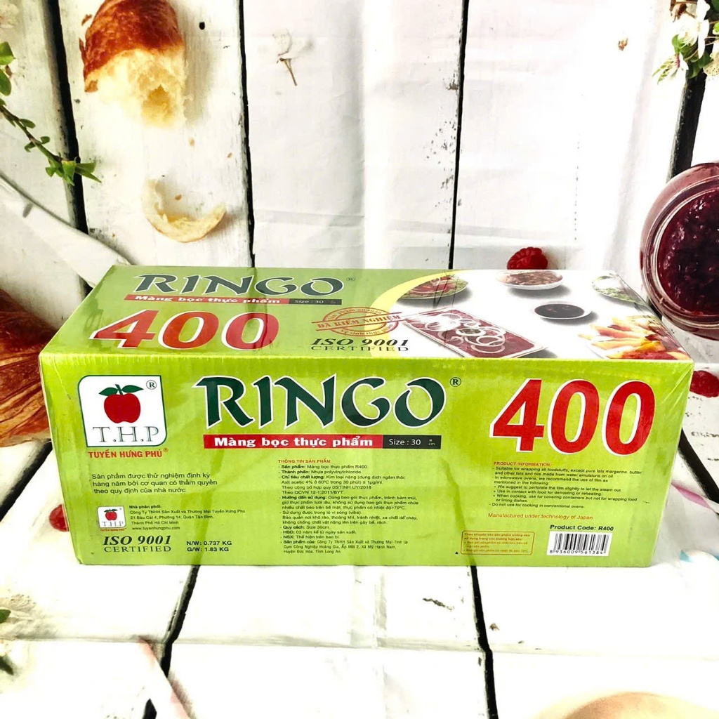 Màng bọc thực phẩm LasPalm 400 (30cm x 400m)