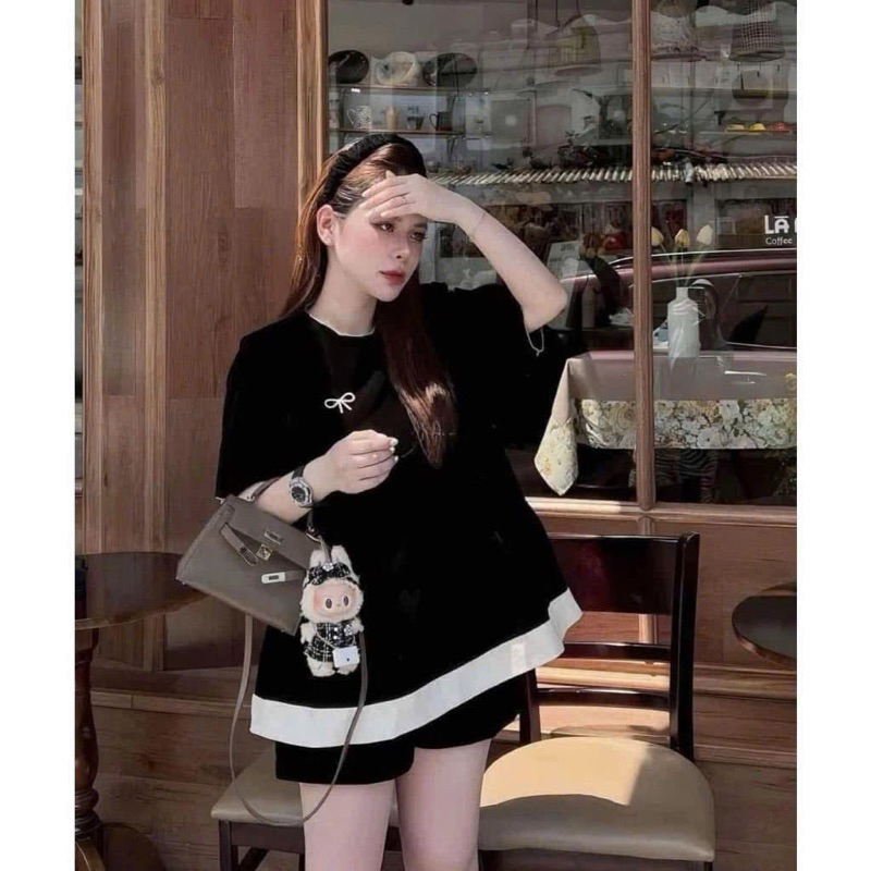 Sét bigsize ngắn che bụng siêu dễ thương (SR2057)