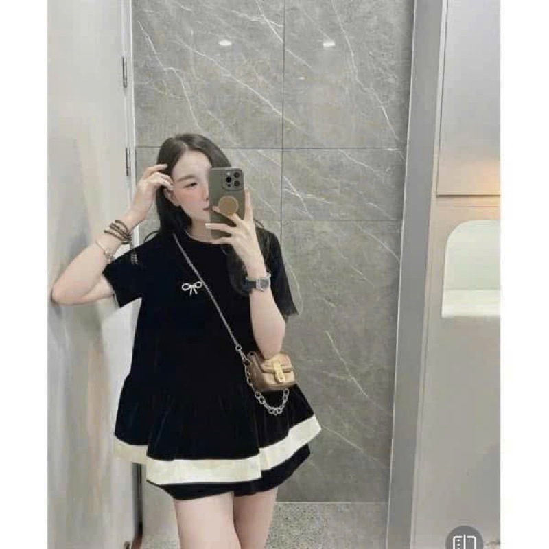 Sét bigsize ngắn che bụng siêu dễ thương (SR2057)