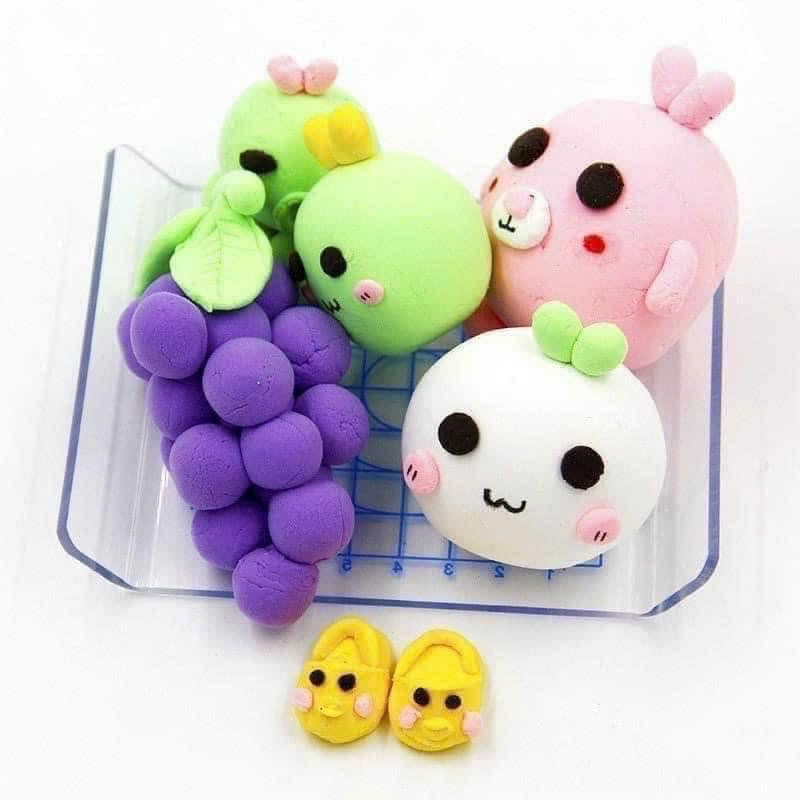 GÓI ĐẤT NẶN TỰ KHÔ 12 MÀU SIÊU THÚ VỊ CHO BÉ