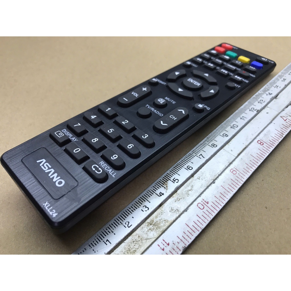 ASANO 3D nhỏ (Tặng PIN - Giống mẫu mới xài được) Remote điều khiển Tivi ...