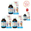 DHA omega 3 DHA cho trẻ sơ sinh, Vitamin D3, A, E giúp phát triển trí não, thị lực chai 150ml + quà