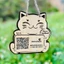 Bảng gỗ QR code thanh toán dây treo/chân đứng hình Mèo dùng quét mã QR chuyên nghiệp, tiện lợi, nhanh chóng