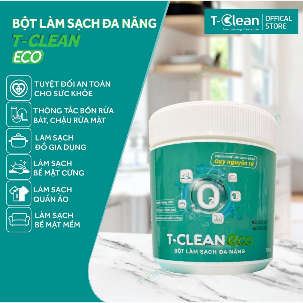 Bột Làm Sạch Đa Năng T-Clean Eco | Shopee Việt Nam
