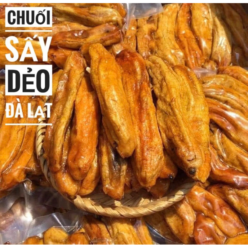 Chuối sấy mộc  Healthy ko đường,ăn vặt văn phòng MINH NHI SHOP . Ăn chay được