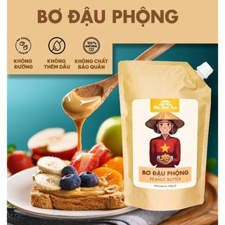 Bơ Đậu Phộng 100% Ms. Hoi An - 1kg - Không Đường Không Dầu - Thuần Chay Eat Clean Gym