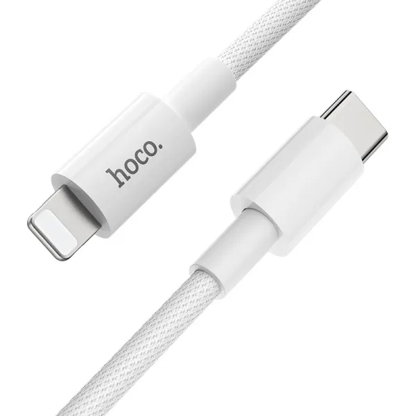 Dây sạc nhanh Hoco X56 PD 20w bọc dù chống đứt cho IPhone 14 13 12 11 Seri x xsm xr