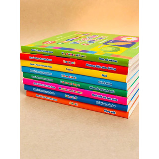 [Chuẩn NXB] Sách - Bìa cứng cán bóng Thư viện hình ảnh My first picture book ( bộ 10 cuốn)