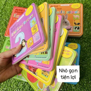 [Chuẩn NXB] Sách - Bìa cứng cán bóng Thư viện hình ảnh My first picture book ( bộ 10 cuốn)