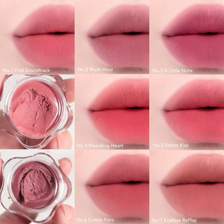 [Dearmay] Son bùn dạng hũ Thuần Chay DEARMAY PURE FALLING MOOD LIP POT 6.5g
