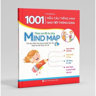 [Chuẩn NXB] Sách - Bộ Tiếng Anh đầu đời cho bé - Trọn bộ học từ vựng và giao tiếp theo sơ đồ tư duy cho trẻ em