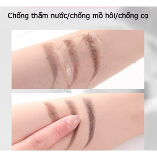 [Veecci] Bút Kẻ Lông Mày Phẩy Sợi 2 Đầu VEECCI Chống Nước Dễ Kẻ