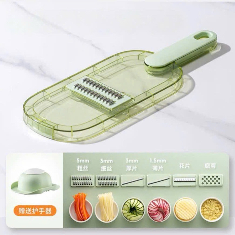 Dụng cụ bào sợi đa năng dùng cho nhà bếp - Set 6 chi tiết nạo