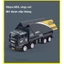 Đồ chơi mô hình xe tải container bằng nhựa ABS cứng cáp, mở được các cửa, chạy cót, kích thước lớn