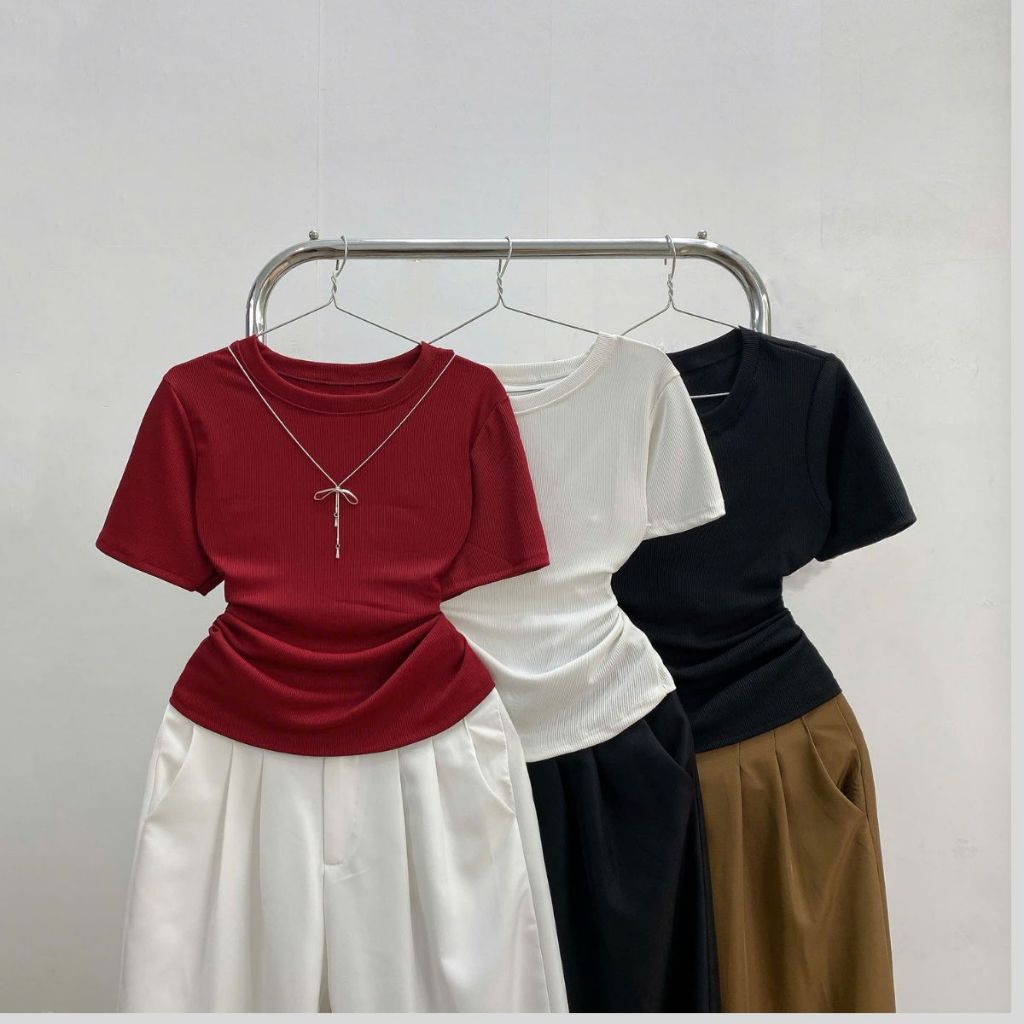 Set Đồ Bigsize Nữ  Áo Thun Dài Tay Phối Quần Dài Vải Cotton Lên Phom Tôn Dáng SET961