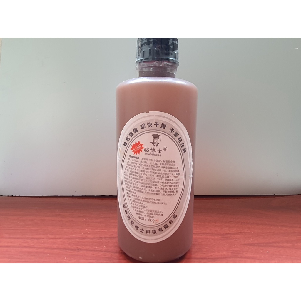 Keo Dán Acrylic BEDO 500ml Trong Suốt Dán Mica Hộp Đèn Bảng Hiệu Quảng Cáo Bền Chắc Thẩm Mỹ