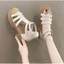 Sandal đế giày phong cách vintage