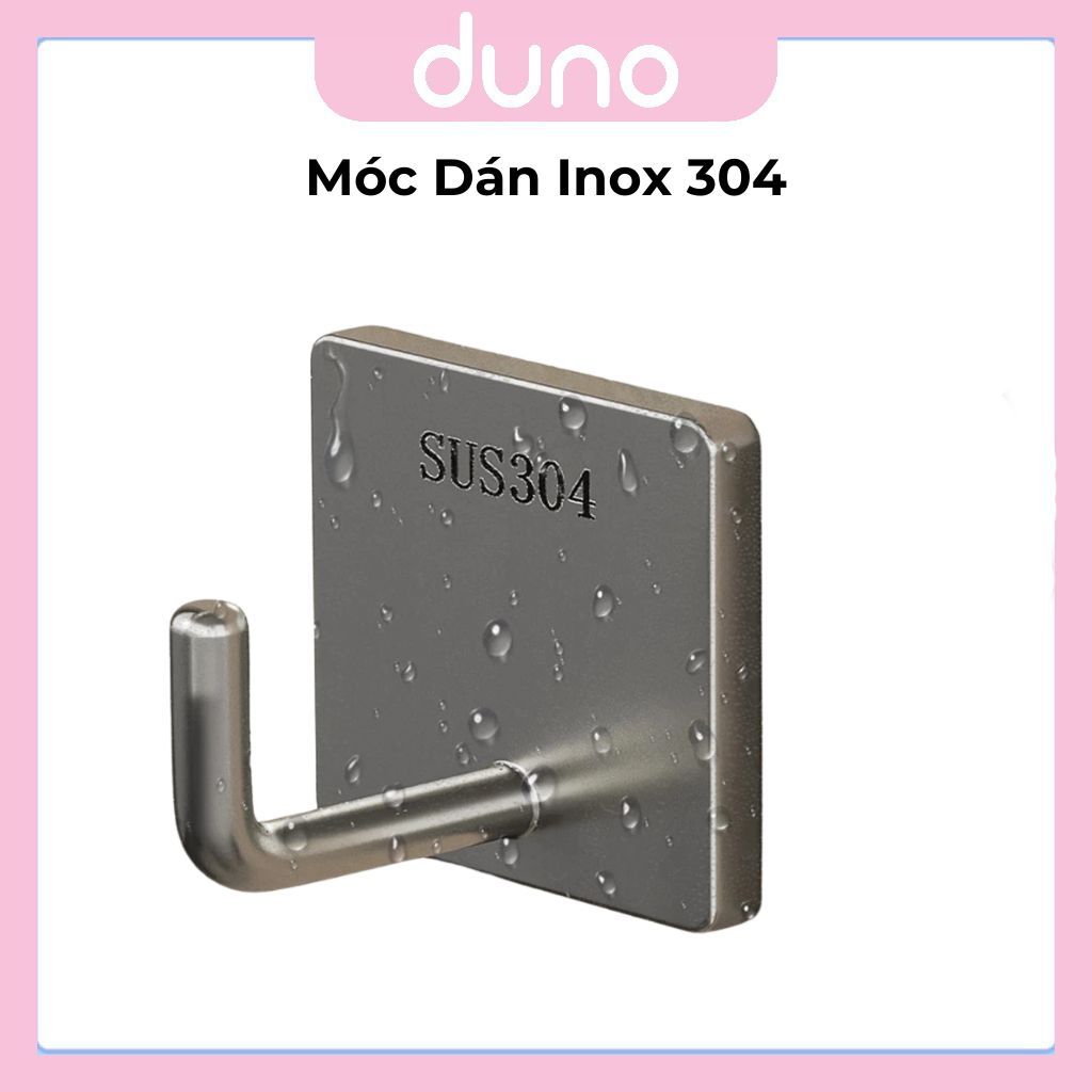 Móc dán tường inox sus 304 treo đồ đa năng, móc treo đồ chịu lực trọng ...