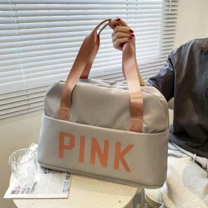 TÚI DU LỊCH PINK SIZE TO CÓ QUAI CÀI VALI SIÊU TIỆN LỢI