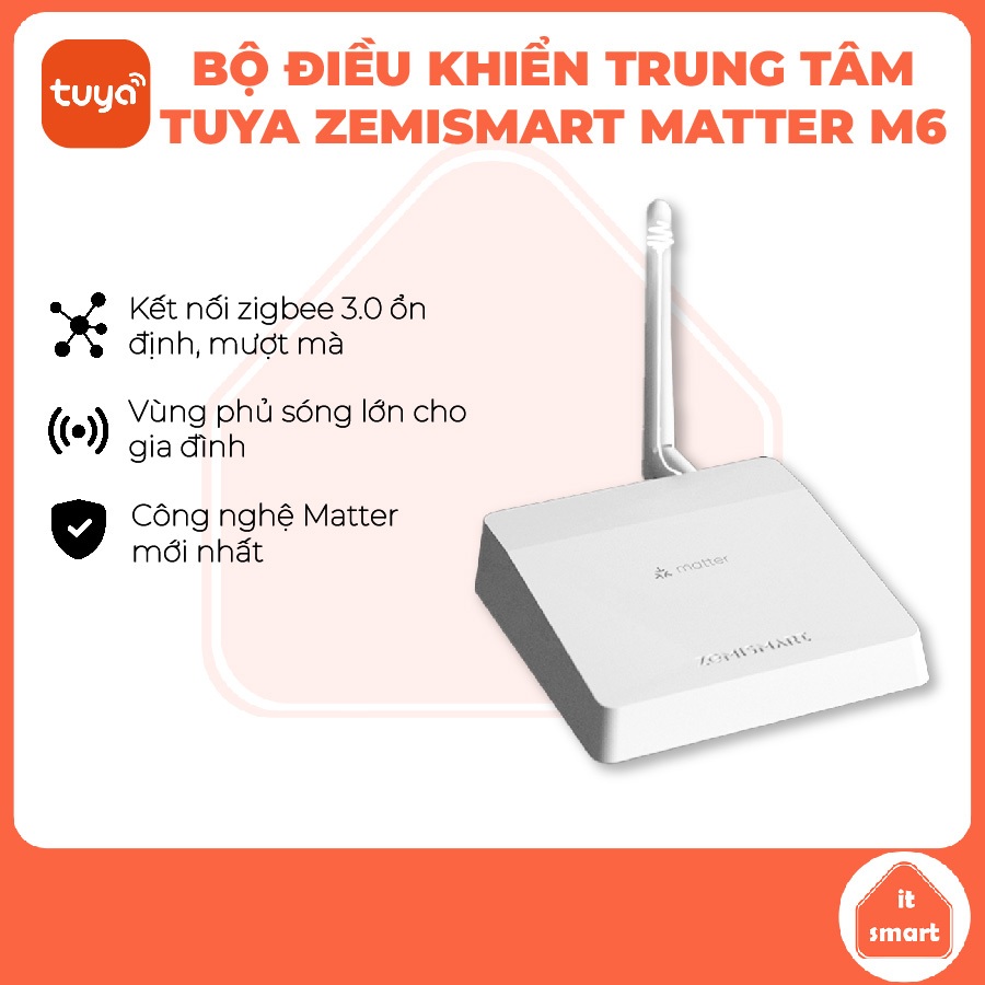 Hub Tuya Zemismart M6 Matter Gateway