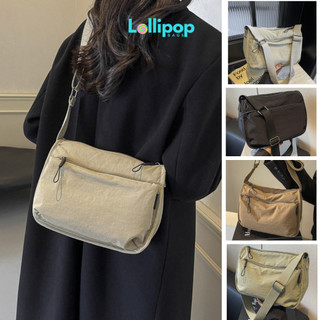 Túi Đeo Vai Vải Oxford Nhẹ Chống Thấm Nước LOLLIPOP BAGS Túi Đeo Chéo, Túi Style Tối Giản Hàng Ngày