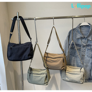 Túi Đeo Vai Vải Oxford Nhẹ Chống Thấm Nước LOLLIPOP BAGS Túi Đeo Chéo, Túi Style Tối Giản Hàng Ngày