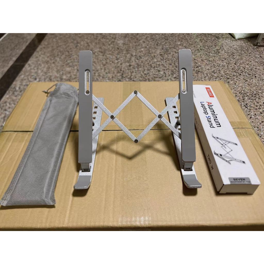 Giá đỡ laptop kim loại nhôm SG-002 , Đế tản nhiệt laptop điều chỉnh 7 cấp độ tháo lắp gọn gàng dễ sử dụng