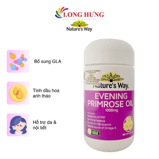 Viên uống Nature's Way Evening Primrose Oil 1000mg (60 viên)