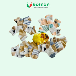 Set 5 đôi tất/ vớ lưới Pony Kid hình thú cổ ngắn thông hơi thoáng khí mùa hè
