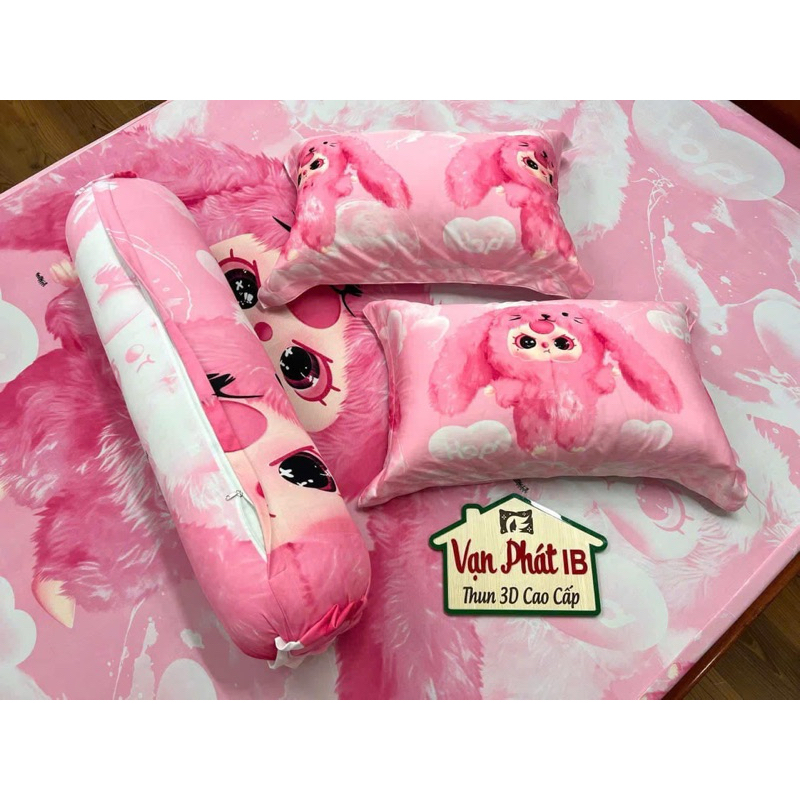 VỎ ÔM DÂY KÉO-Bộ 4 món ga thun lạnh BABY TREEE
