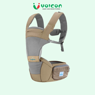Địu ngồi cao cấp 4 tư thế 2 trong 1 AIR MESH Comfybaby CF818