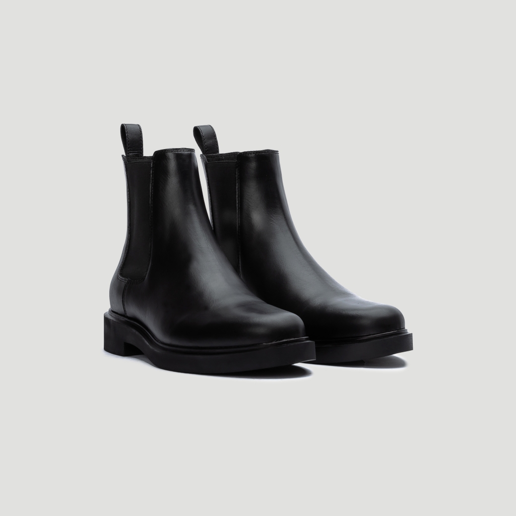 Ảnh Giày Boot Nam THE WOLF Minimal Chelsea Boot - Black 1