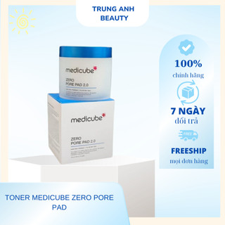 Toner Không Lỗ Chân Lông MEDICUBE ZERO PORE PAD/VITA C/CICA/ZERO MILD 2.0 - 100ml / 70 miếng