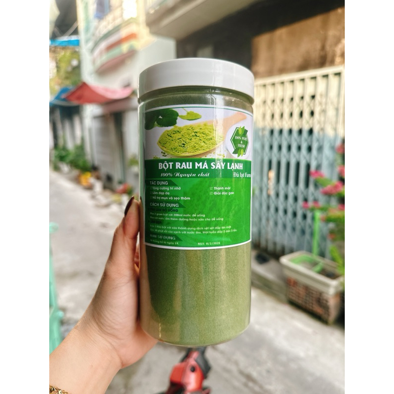 72K Hủ 500g bột rau má sấy lạnh | Shopee Việt Nam