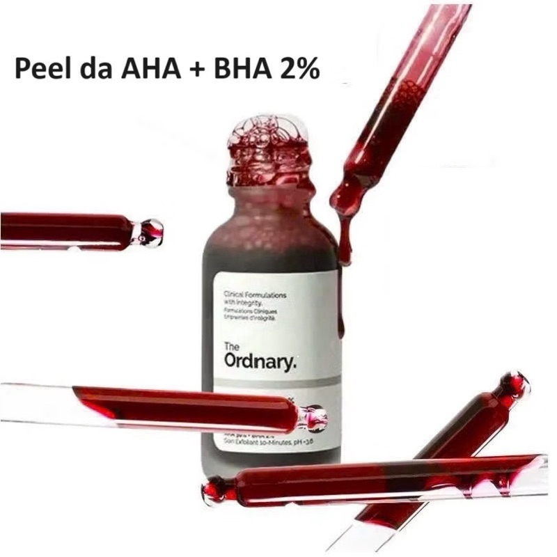 Tinh chất tẩy da hóa học The Ordinary Balance Active AHA + BHA  Peeling Solution Wonderland