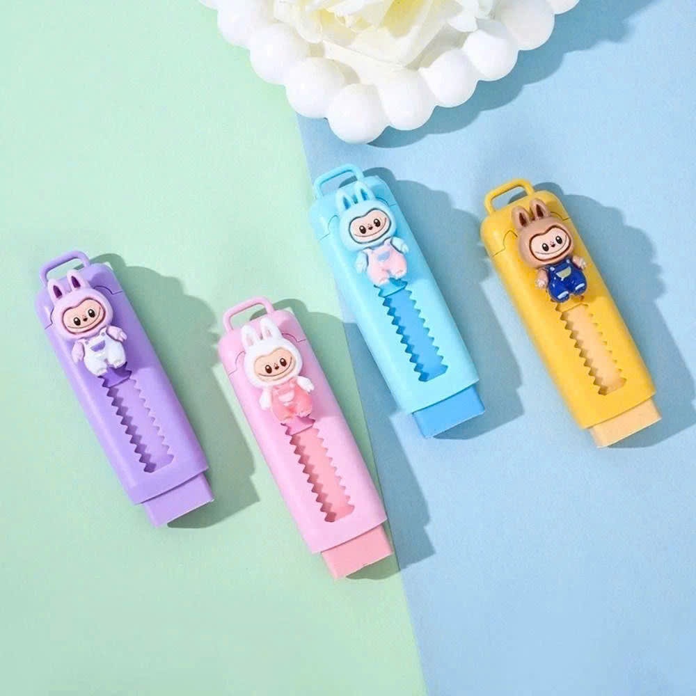 Tẩy Labububupu Có Thể Thu Vào, Sáng Tạo Traceless Hoạt Hình Dễ Thương, Học Sinh, Sinh Viên