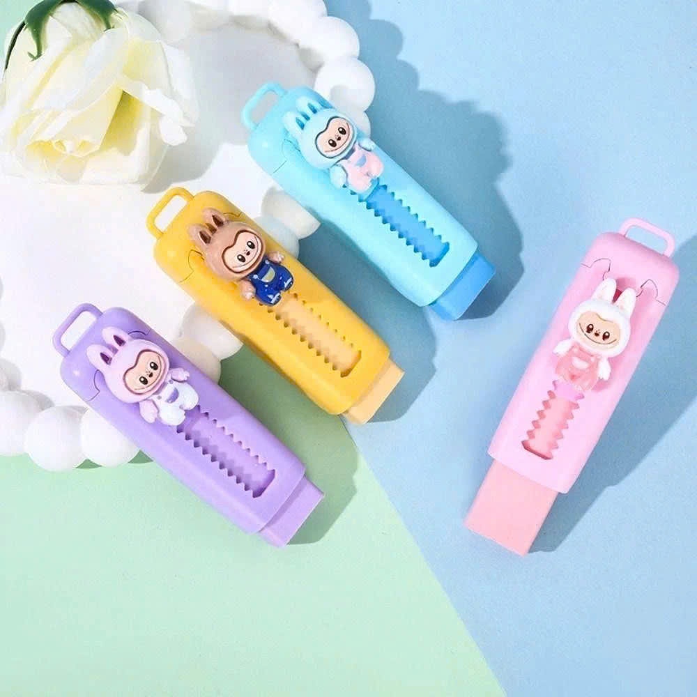 Tẩy Labububupu Có Thể Thu Vào, Sáng Tạo Traceless Hoạt Hình Dễ Thương, Học Sinh, Sinh Viên