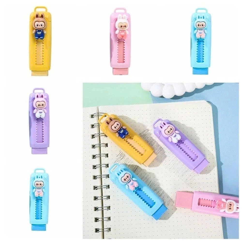 Tẩy Labububupu Có Thể Thu Vào, Sáng Tạo Traceless Hoạt Hình Dễ Thương, Học Sinh, Sinh Viên