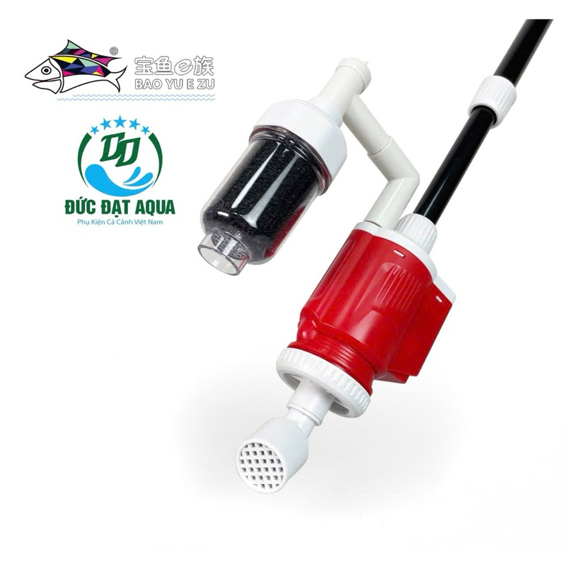 Máy vệ sinh bể cá cảnh Baoyu BY-X20/ BY-X25 chính hãng bảo hành 6 tháng phụ kiện cá cảnh vn 8