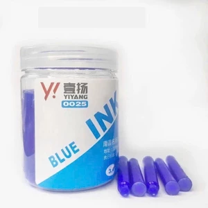 Mực bút máy xóa được tẩy được hộp 30 ống (3,4mm) mực viết máy bút máy nhanh khô không thấm không lem
