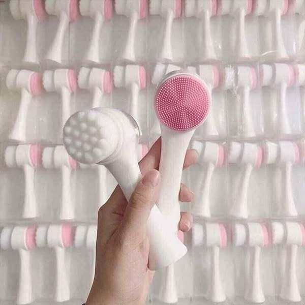 CỌ RỬA MẶT 2 ĐẦU LÀM SẠCH DA MẶT TIỆN LỢI
