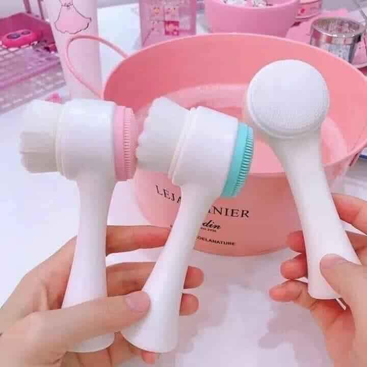 CỌ RỬA MẶT 2 ĐẦU LÀM SẠCH DA MẶT TIỆN LỢI