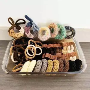 SET 136 CHUN BUỘC TÓC NHIỀU MẪU SIÊU ĐẸP CHO NỮ
