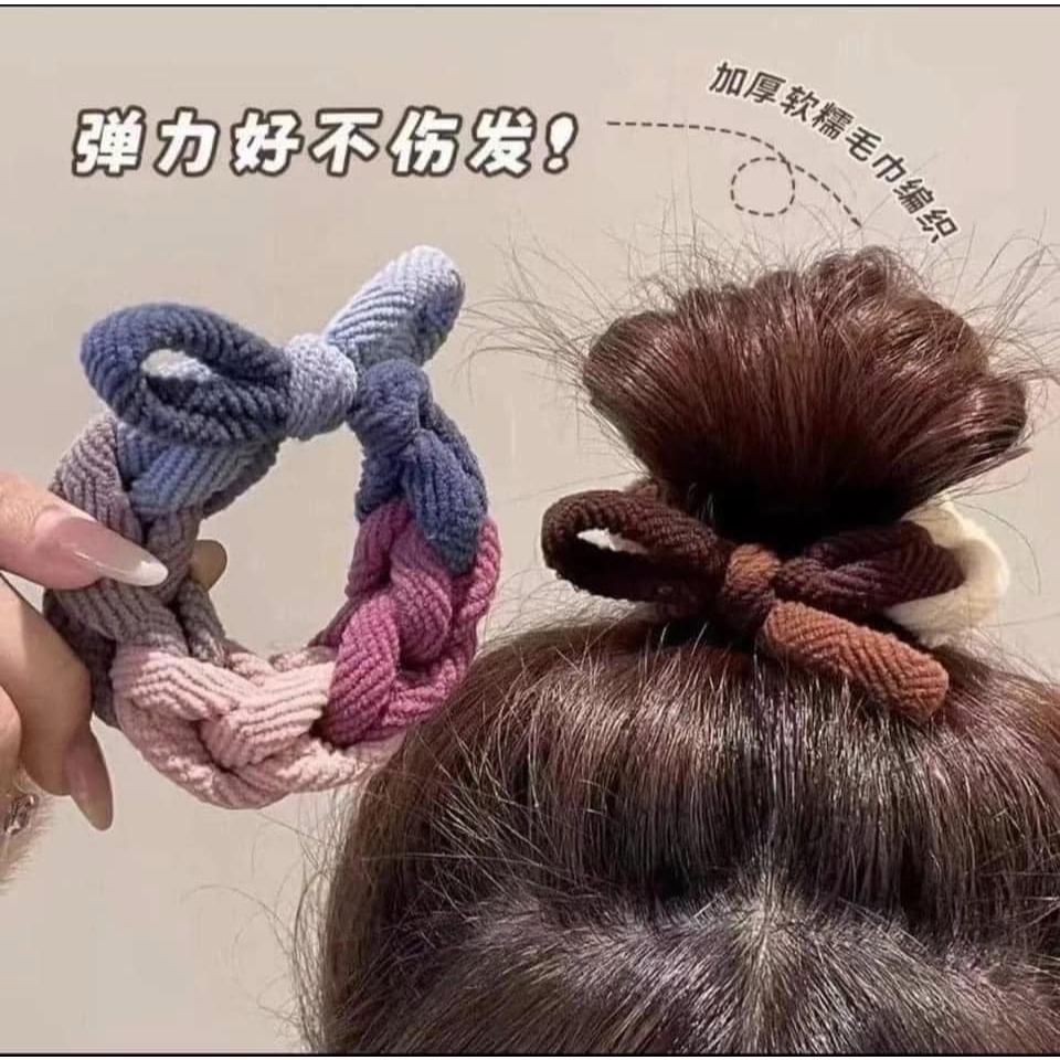 SET 136 CHUN BUỘC TÓC NHIỀU MẪU SIÊU ĐẸP CHO NỮ